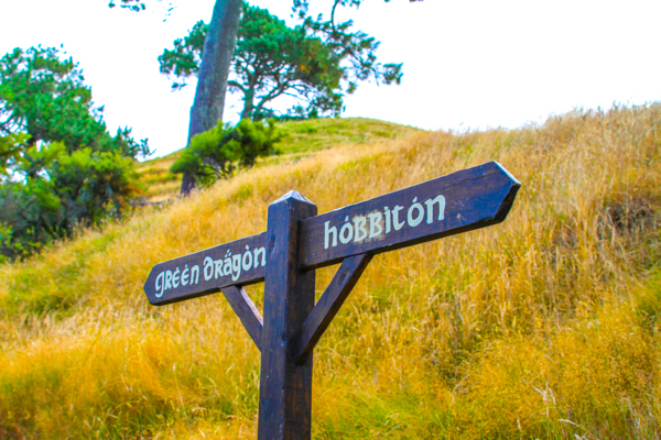 Hobbiton - Uma das atrações turisticas mais populares da Nova Zelândia