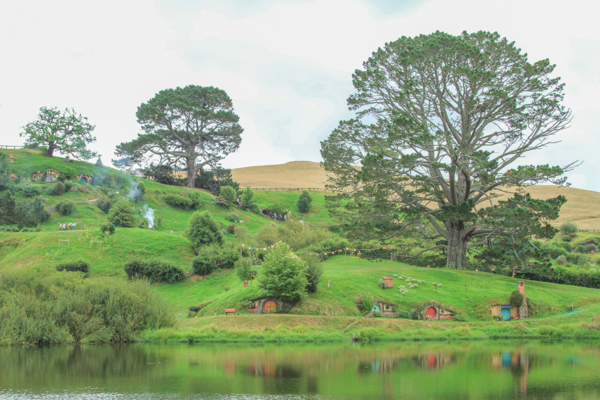 Shire do filme O Senhor dos Anéis na Nova Zelandia