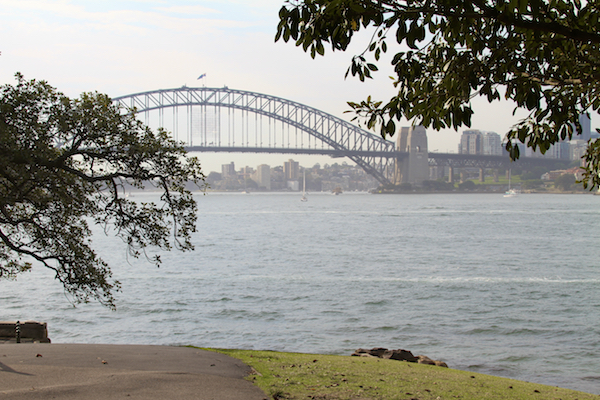 Jardim Botânico Real de Sydney na Austrália 