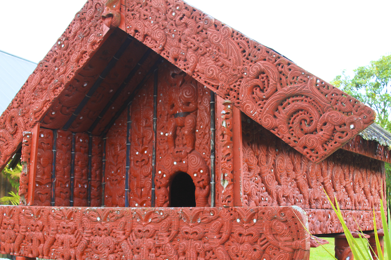 Pataka Maori – Local onde os maoris armazenavam a comida da tribo