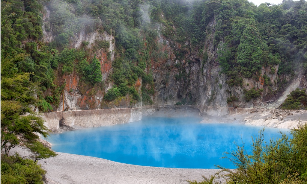 Waimangu em Rotorua na Nova Zelândia