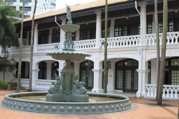 Singapore Sling no Raffles Hotel em Singapura