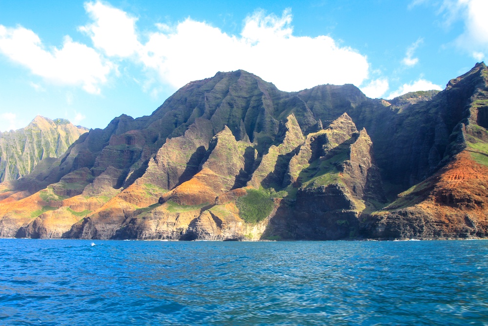 A incrível Na Pali Coast em Kauai